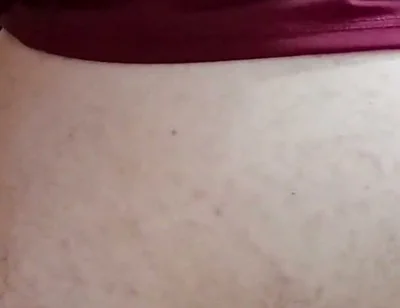 Man Showing His Butt in the Bathroom