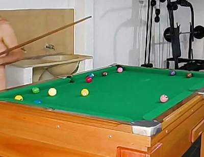 Guy Playing Naked