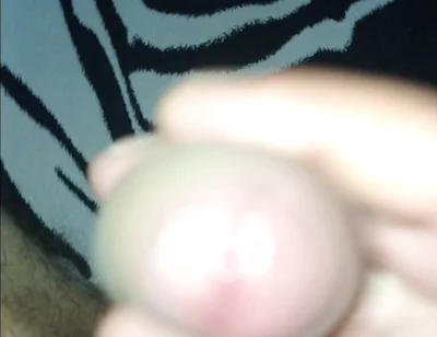 A Beautiful Excited Penis, Naked, with a Large Beautiful Head, Flows Profusely with Pleasure