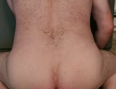 Solo Masturbation, Dildo Fucking, and Beard Cum