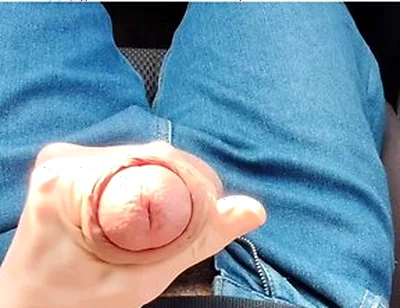 Taxi Driver Jerks Off My Big Dick While Driving Me Home From College