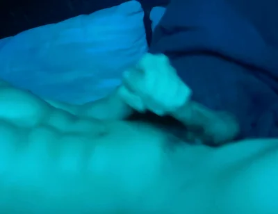 Young Muscular Hot Guy Masturbates at Night While No One Is at the Dacha