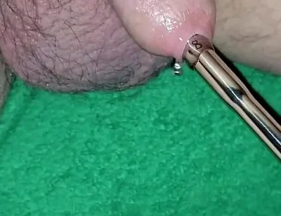Urethral Sounding with Cumshot
