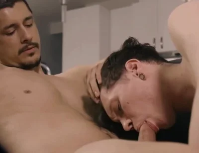 Hot Massage Turned Into Intense Bareback Between Stepdad - Marco Biancci