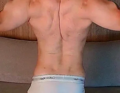 Flex. Showing off My Perfect Body