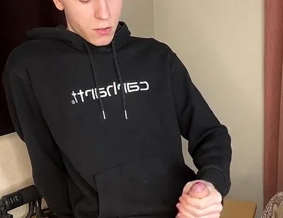 Young Guy's Thick Rope Cum Spray