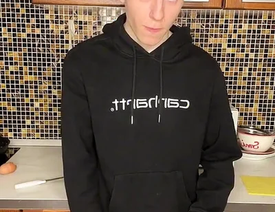 Horny Twink's Big Dick Jerk Session