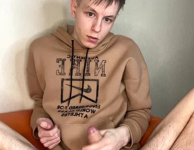 Young Stud's Dripping Cumshot Tease