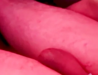 Stretching my hole wide to allow easy access for my.