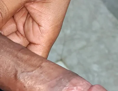 Indian Desi Boy Playing Big Cock in Bathroom