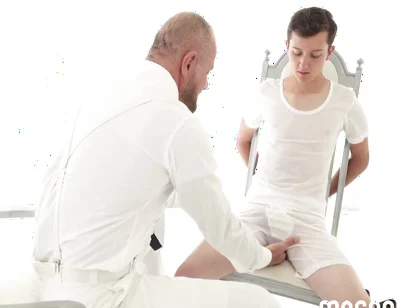 First Time Experience For Young Twink