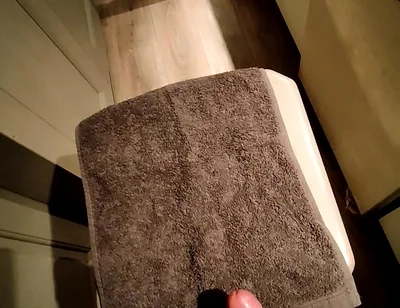 Small Penis Comes on Bar Stool in Condom