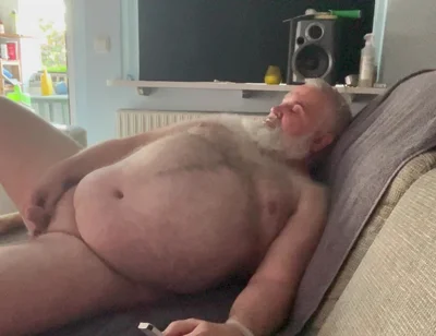 Wanking at the Sofa 5