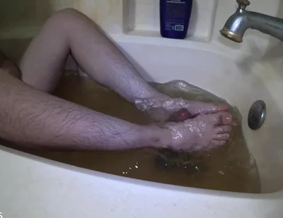 Country Boy Bath Time Fun. Full Movie