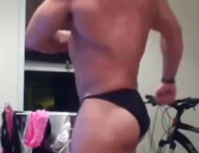 After Gym Sweaty Muscle Worship and Huge Cumshot