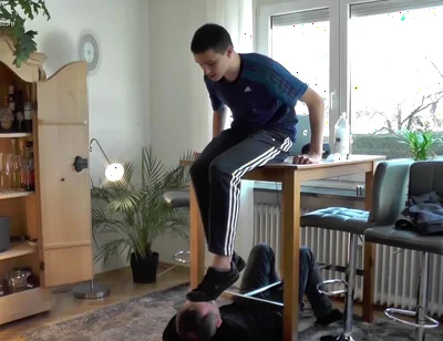 Germany master dierty sneaker licking