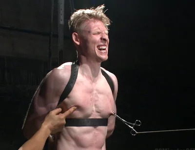 Straight Kickboxer Gets Dunked While Shooting His Load