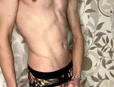 Handjob in Girls' Panties and Dirty Talk