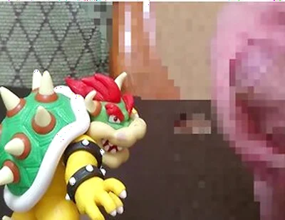 Bowser Figure Bukkake