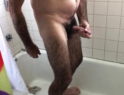 Hairy Mature Daddy Ohtrevor Big Wet Hard Cock.