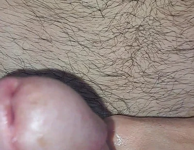 Close-up and Great Cumshot with My Saliva.