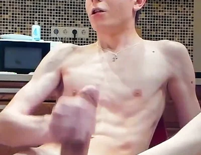Cute Boy with BIG Cock