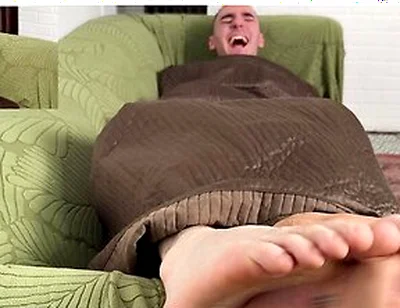 Spiritmonkey Giggles While Matt Enjoys Tickling His Feet