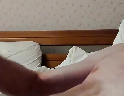 It's my first time cumming, so my whole belly is covered in cum