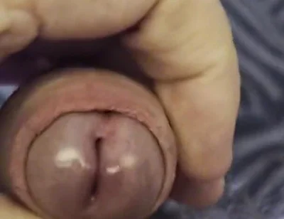 Daddy Lies and Strokes His Big Cock Waiting for My Wet Hole