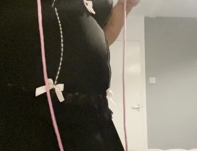 Cock and Ball Bondage with Sissyfication