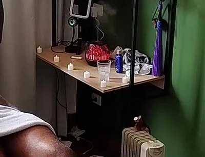 Camera Image of Bear on Massage.