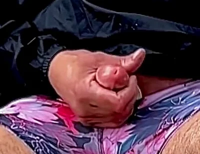 I'm Cumming on the Beach and Collect All the Ejaculation in a Bowl