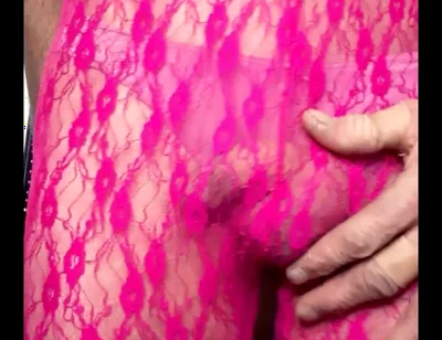 Cdmichelle Wearing Sexy Pink Legging