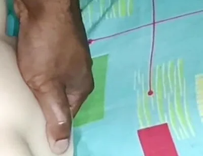 Very Horny in Tight White Doll