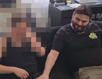 Straight Curious Handyman Came Back to Get His Big Cock Sucked Again