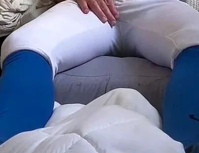 Alpha Baseball Player Jockdad87 Shoots a His Jock Cum in His Blue Gear