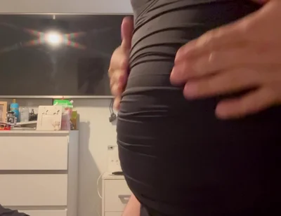 Under Clothes Crossdress with Undercover Bondage and Nipple Clamps