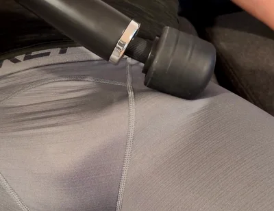 Guess What Daddy Dreaming About When His Cock Hardens Under the Vibration From Massage Machine and Makes It Cum - John Delove