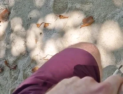 Jerking and Cumming on a Carribean Island