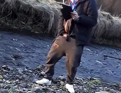 Chasing My in Nature in Winter