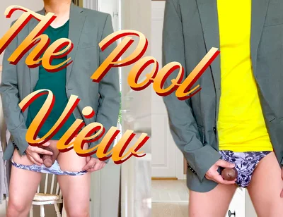 A Guy in the Neighborhood Is Showing His Cock to the Guy in the Lobby