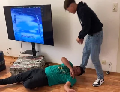 Germany bad boys sneaker feet masters