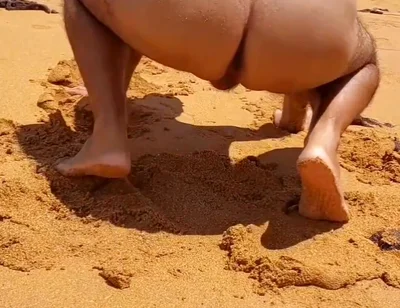 Ladysilva Hot Ass on the Beach