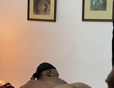 The Security Guard Went to Get Coffee in the Apartment and Ended up Spilling Milk.