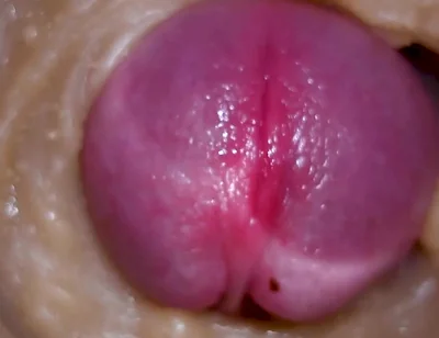 Extreme Close up! Injecting a Large Dose of Sperm Pussy Toy Camera 4K