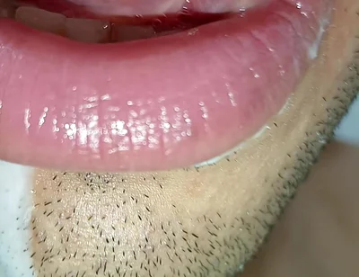 I Love Cum in My Mouth, Tongue Long Tongue, Kiss, Six Pack, Fitness Gym, Submissive, Women's Lingerie