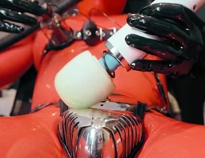Rubber Chastity Overload