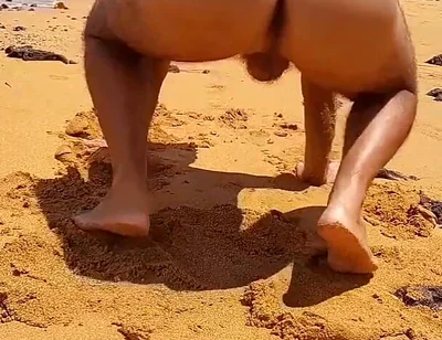 Ladysilva Hot Ass on the Beach