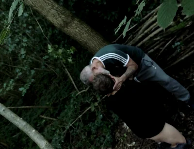 Twink Caught in the Woods Sucking Big Cock Grandpa