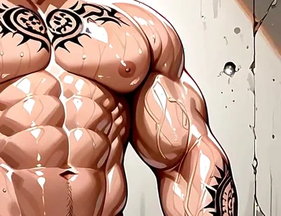 Ai Gay Muscle Men with Big Bulges